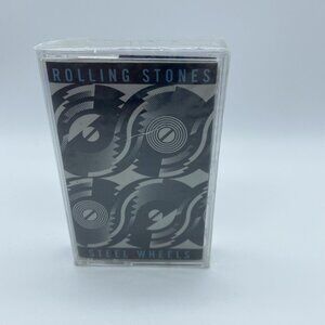 The Rolling Stones Steel Wheels (Cassette, 1989 CBS) Factory Sealed NEW!